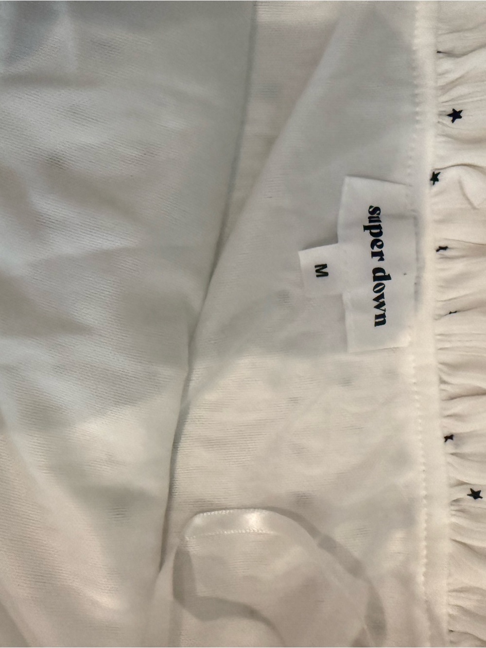 superdown White Smocked Ruffle Cami - Picture 4 of 4